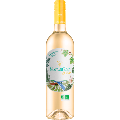 MOUTON CADET WHITE BIO  NATHAN - 75 CL